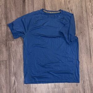Smartwool Men's Short Sleeve Blue Tee